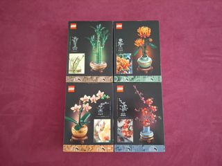 Pack lego botanicals 10344, 10343, 10369 y 10368