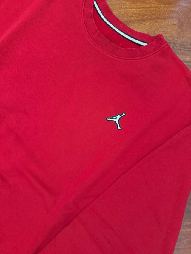 Felpa Jordan ragazzo rossa