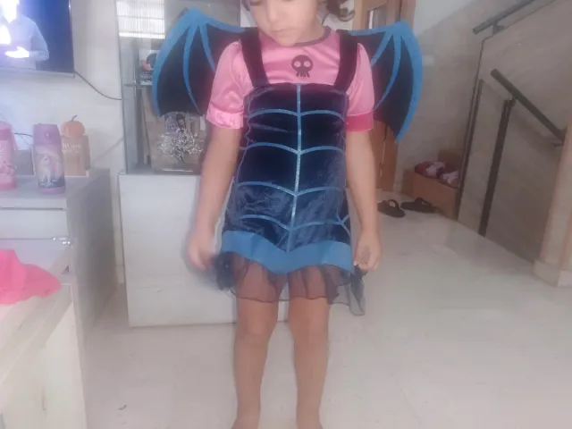 Disfraz Halloween Murciélago Niña 2/3 años