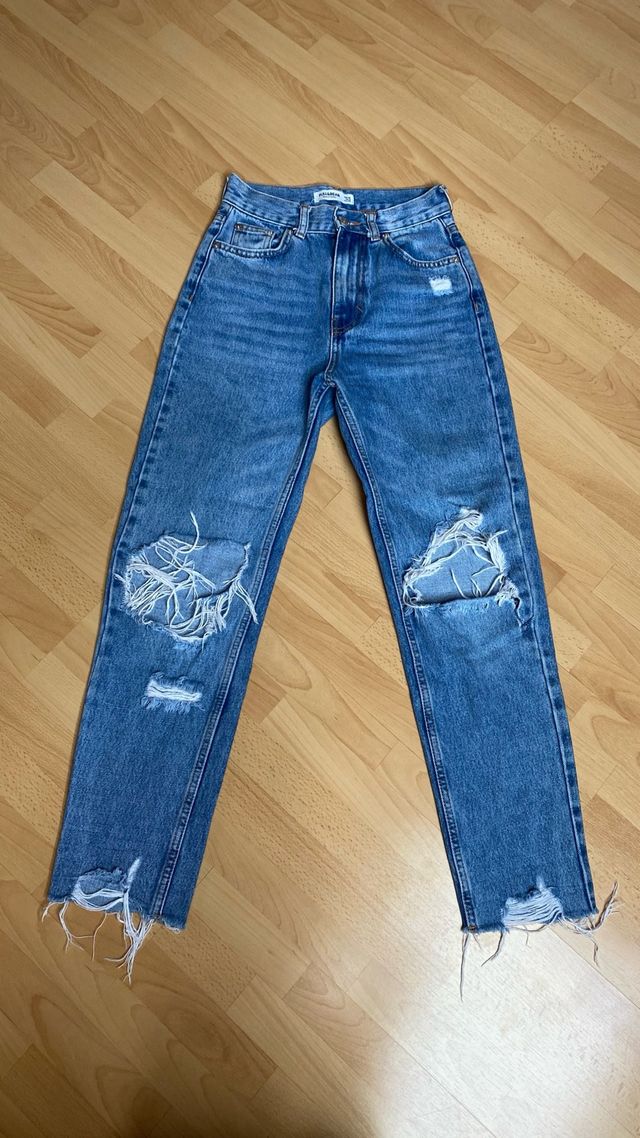 Pull&Bear Jeans Rotos Talla 32