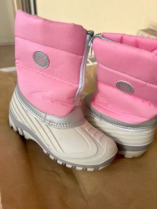 Doposci bambina rosa con zip