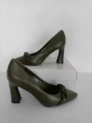 Scarpe donna eleganti verdi tg.36