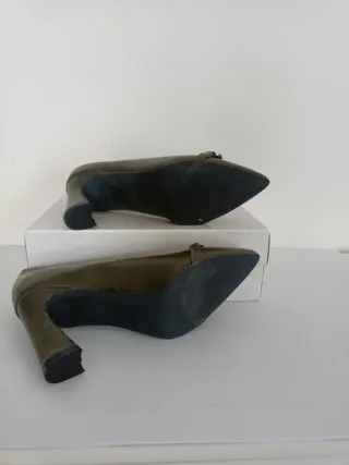 Scarpe donna eleganti verdi tg.36