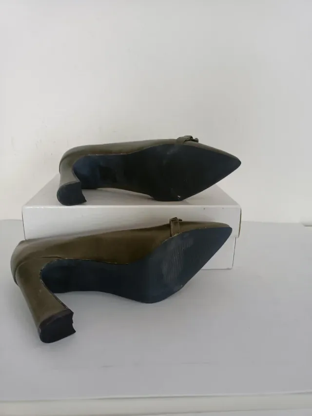 Scarpe donna eleganti verdi tg.36