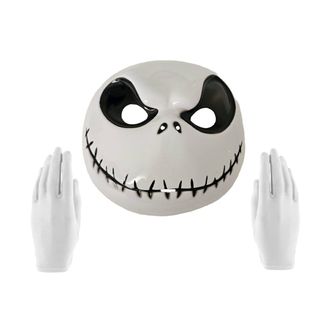 Máscara Jack con Guantes Blancos