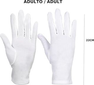 Máscara Jack con Guantes Blancos