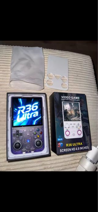 Consola Retro R36 ULTRA azul 