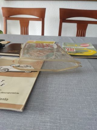 Accesorios Seat 600: Manuales, Mapas, Agenda