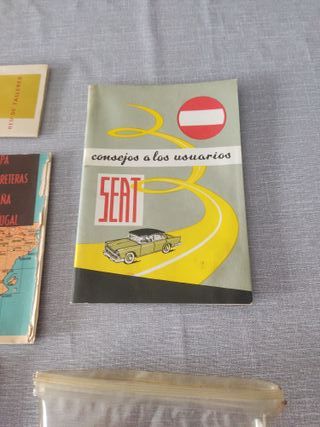 Accesorios Seat 600: Manuales, Mapas, Agenda