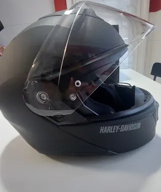 Casco Moto Harley-Davidson Negro