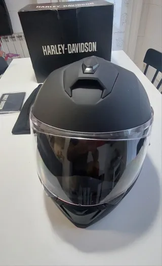 Casco Moto Harley-Davidson Negro