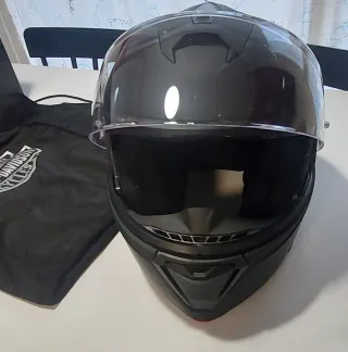 Casco Moto Harley-Davidson Negro