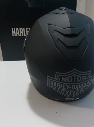 Casco Moto Harley-Davidson Negro