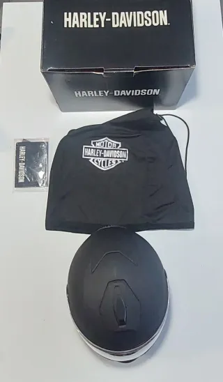 Casco Moto Harley-Davidson Negro