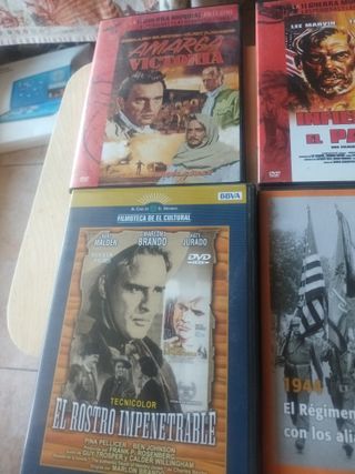 4 Películas DVD: Guerra e Historia