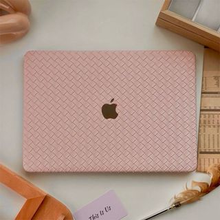Funda Carcasa MacBook Air Cuero Sintético Rosa 