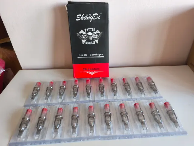 Caja Agujas Tatuaje ShangDi 20uds