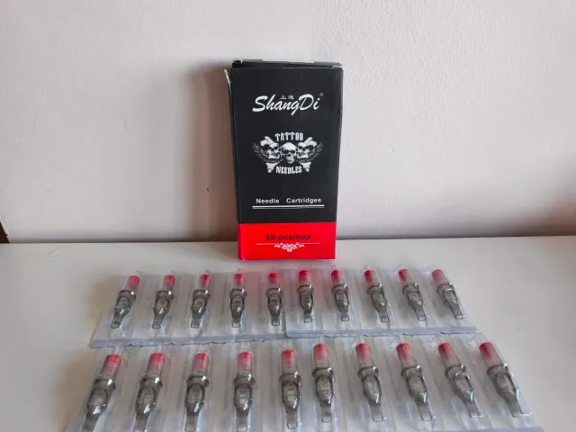 Caja Agujas Tatuaje ShangDi 20uds