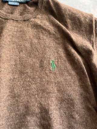 Jersey Polo Ralph Lauren Marrón Talla L