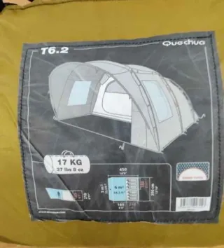 Tienda de campaña familiar grande