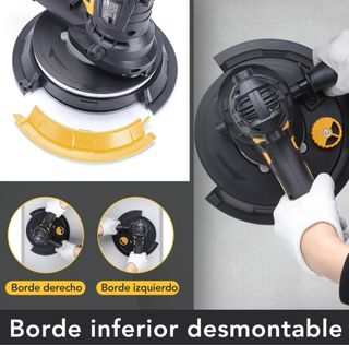 Lijadora de pared 900W + Accesorios