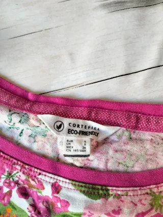 Camiseta Cortefiel floral