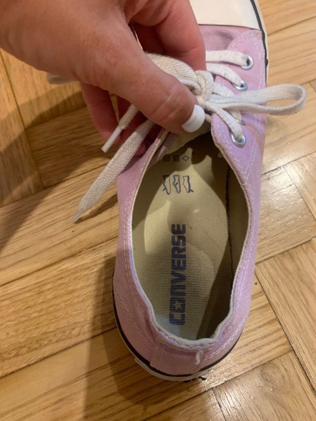 Zapatillas Converse lilas