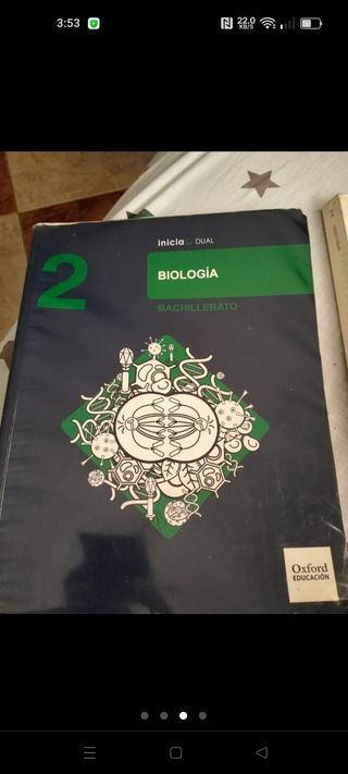 Libros Biología 2° Bachillerato 