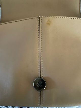 Borsa Xenia pelle beige Made in Italy