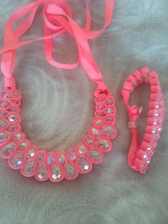 Camisa Esprit coral talla M y jersey fino pico