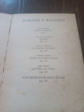 Romanzi e racconti