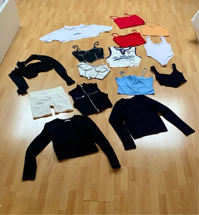 15 lote mujer S-M Zara, Stradivarius...