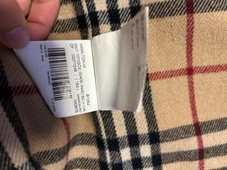 Abrigo Lana Merino Burberry