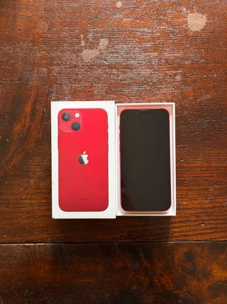 iPhone 13 mini RED – 256 GB – con scatola e cavo
