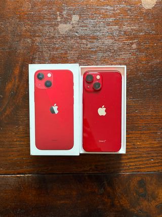iPhone 13 mini RED – 256 GB – con scatola e cavo