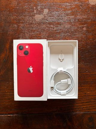 iPhone 13 mini RED – 256 GB – con scatola e cavo