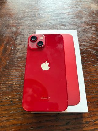 iPhone 13 mini RED – 256 GB – con scatola e cavo