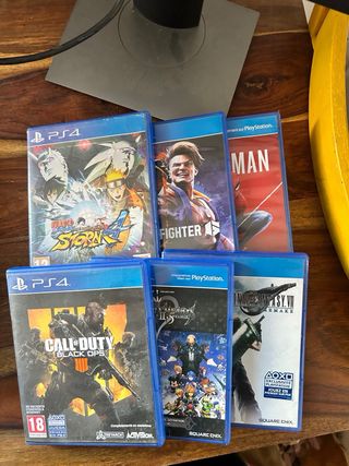 PS4 Slim 1TB con 3 mandos, 6 juegos y monitor.