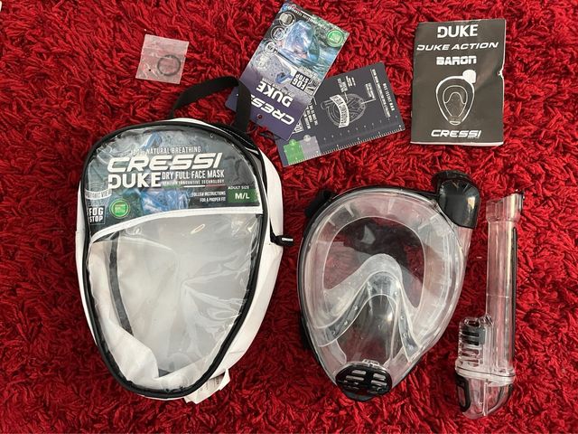Máscara Cressi Duke Dry Full Face M/L