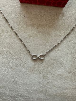 Collana infinito argento
