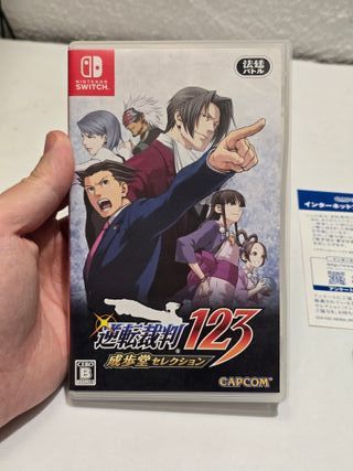 Phoenix Wright Ace Attorney Trilogy 123