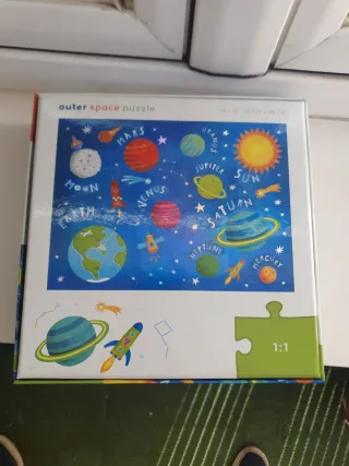 Puzzle Espacio Exterior planetas Crocodile Creek