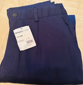 Pantalón Mahón Talla 16 Azul Nuevo