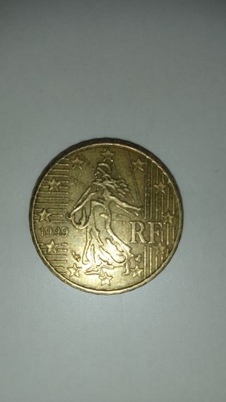 Moneda 10 céntimos Francesa de 1999