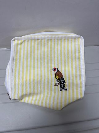 Funda C-1 Rayas Amarillas y Blancas