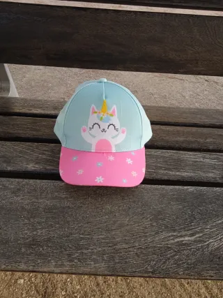 Gorra infantil unicornio gato
