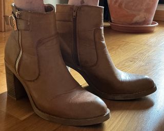 Botines entretiempo marrones