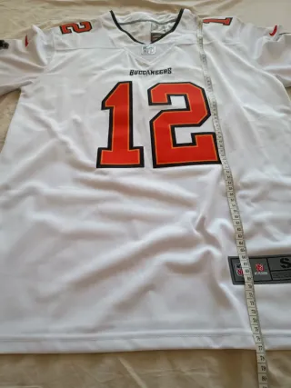 Camiseta NFL Buccaneers #12 Tom Brady Talla S