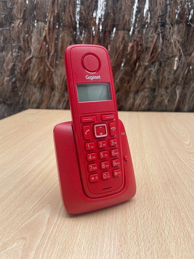 Teléfono Inalámbrico Gigaset A120 Rojo