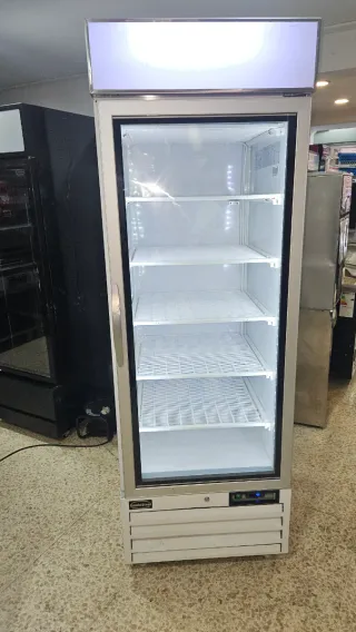 Congelador Vertical Puerta Cristal